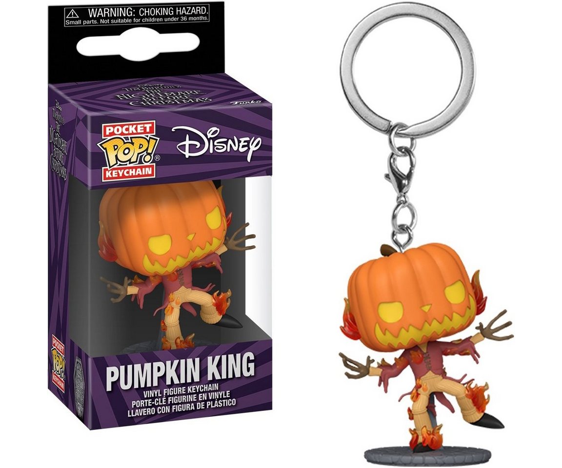 Funko Schlüsselanhänger Disney - Pumpkin King Pocket POP! Keychain von Funko