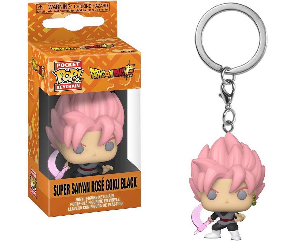 Funko Schlüsselanhänger Dragon Ball Super - Super Saiyan Rosé Goku Black von Funko