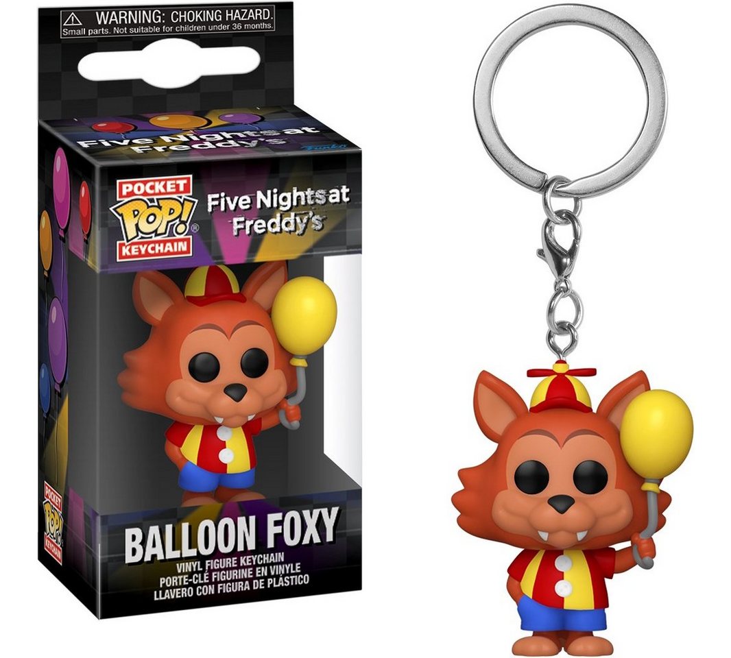 Funko Schlüsselanhänger Five Nights at Freddy's - Balloon Foxy Pocket POP! von Funko