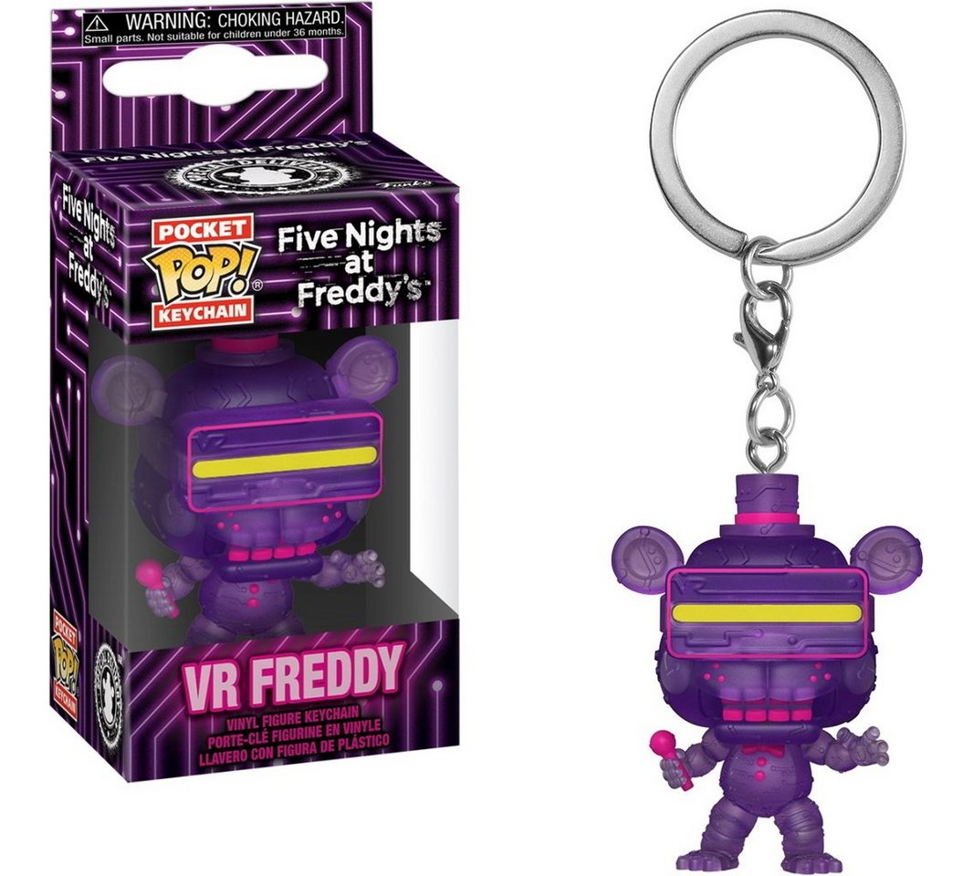 Funko Schlüsselanhänger Five Nights at Freddy's - VR Freddy Pocket POP! von Funko