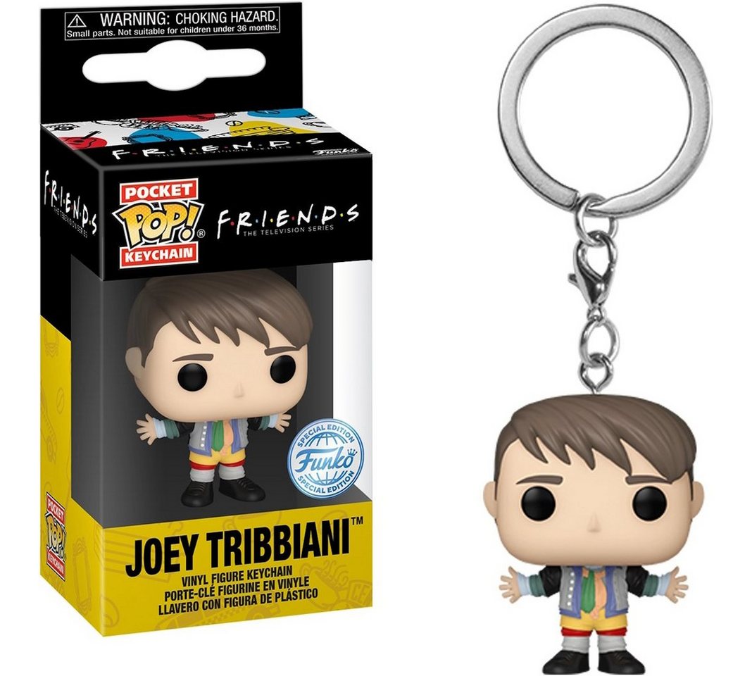 Funko Schlüsselanhänger Friends - Joey Tribbiani SP Pocket POP! Keychain von Funko