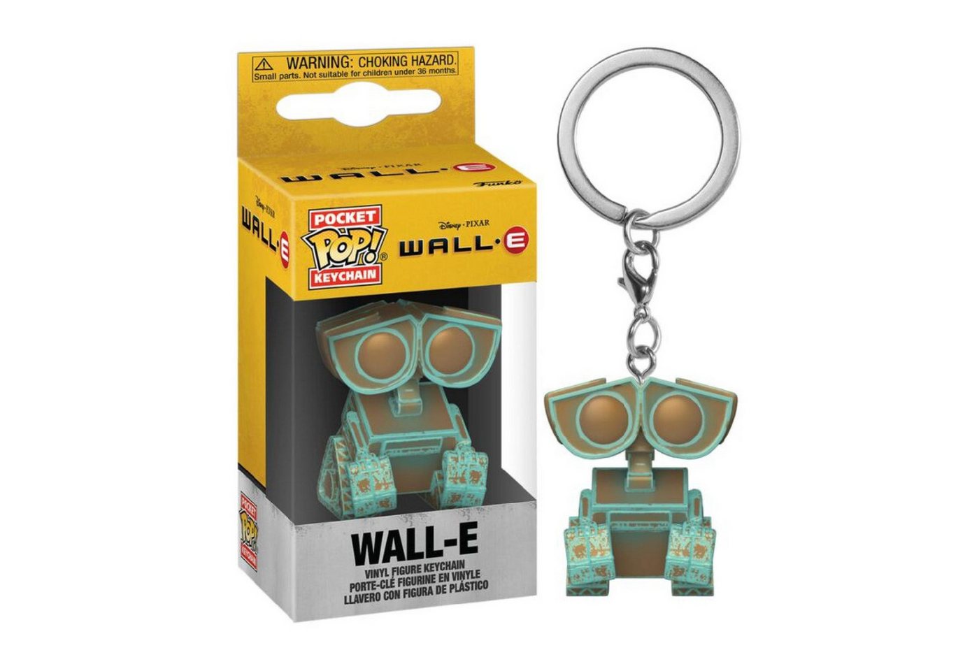 Funko Schlüsselanhänger Funko Pocket POP Keychain Disney Pixar Wall-E von Funko