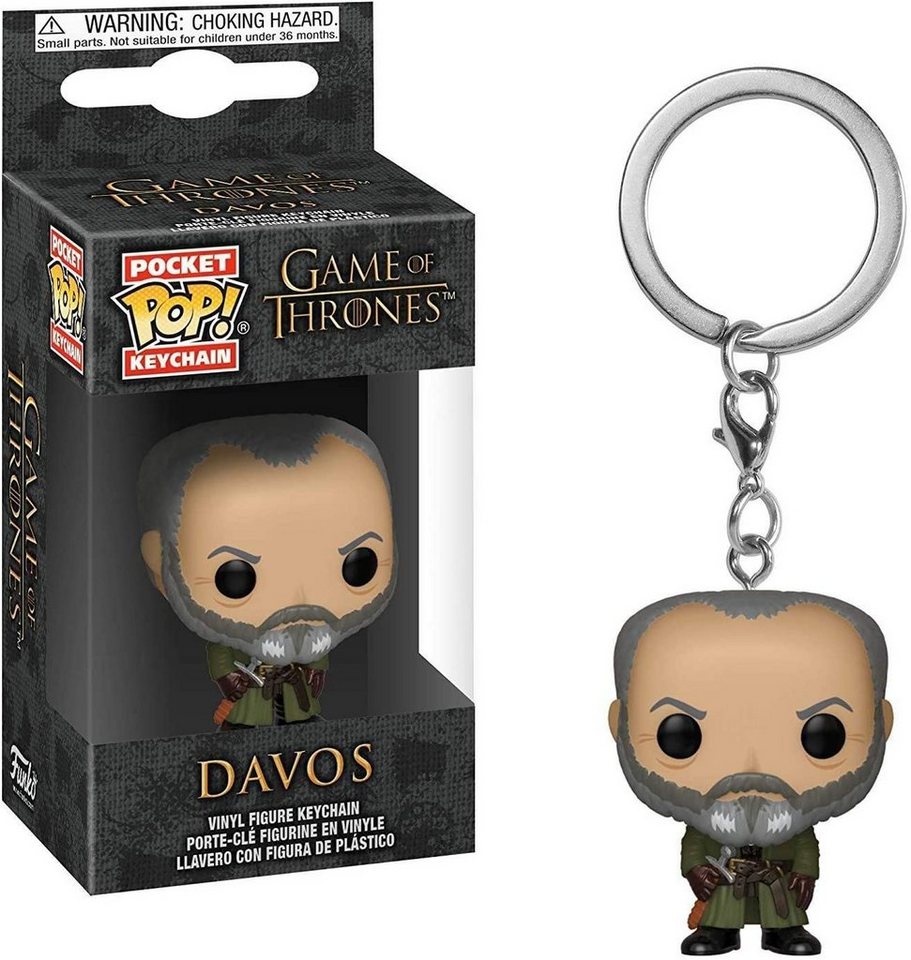 Funko Schlüsselanhänger Game of Thrones - Davos Pocket Pop! von Funko