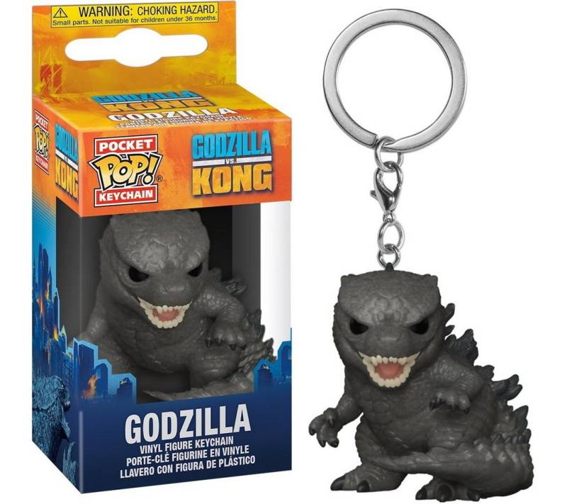 Funko Schlüsselanhänger Godzilla Vs. Kong - Godzilla Pocket Pop! von Funko