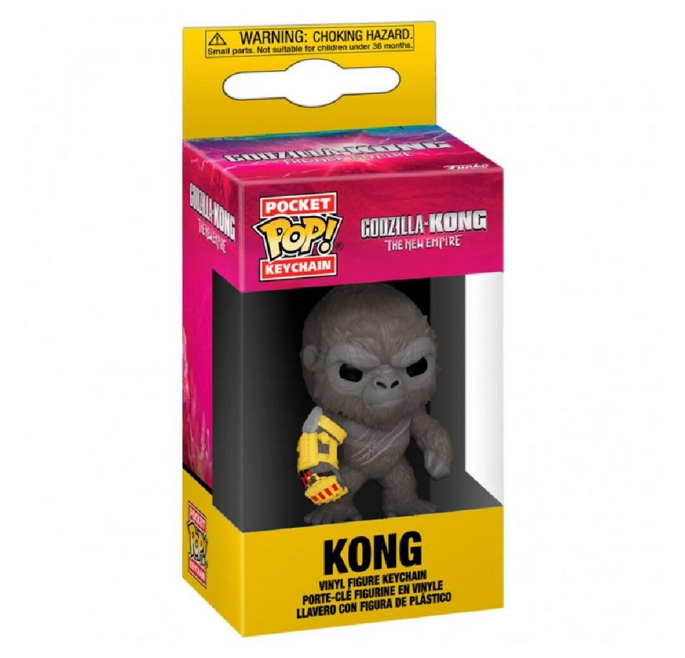 Funko Schlüsselanhänger Godzilla and Kong The New Empire Kong - Pocket POP - Keychain Funko Schlüsselanhänger Godzilla and Kong The New Empire Kong - Pocket POP - Keychain von Funko