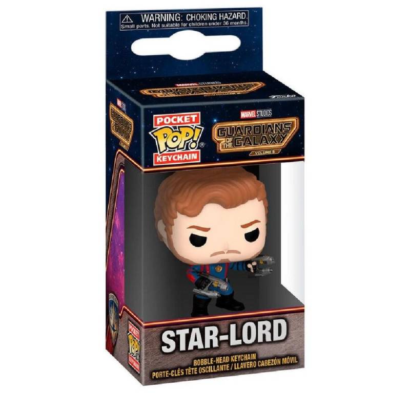 Funko Schlüsselanhänger Guardians of the Galaxy 3 Star-Lord - Pocket POP - Keychain von Funko