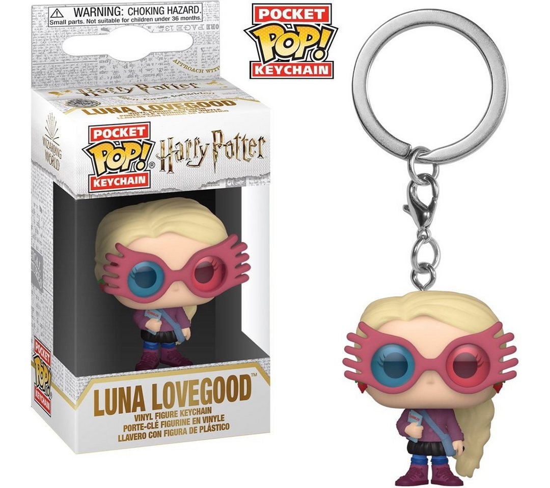 Funko Schlüsselanhänger Harry Potter - Luna Lovegood Pocket Pop! von Funko