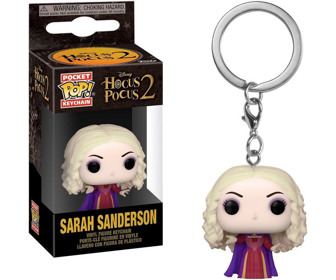 Funko Schlüsselanhänger Hocus Pocus 2 - Sarah Sanderson Pocket POP! von Funko