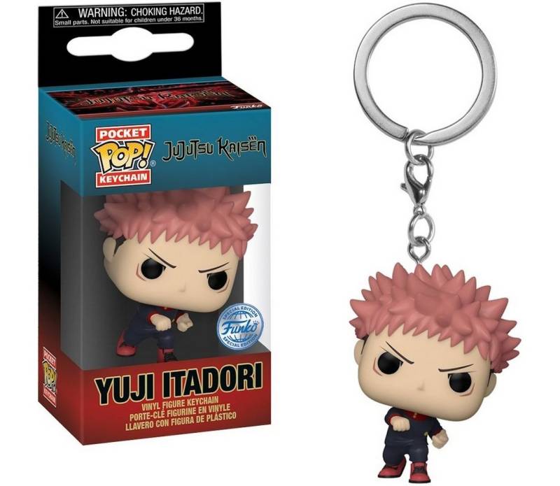 Funko Schlüsselanhänger Jujutsu Kaisen Yuji Itadori SP Pocket POP Keychain von Funko