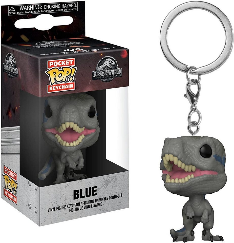 Funko Schlüsselanhänger Jurassic World - Blue Pocket Pop! von Funko