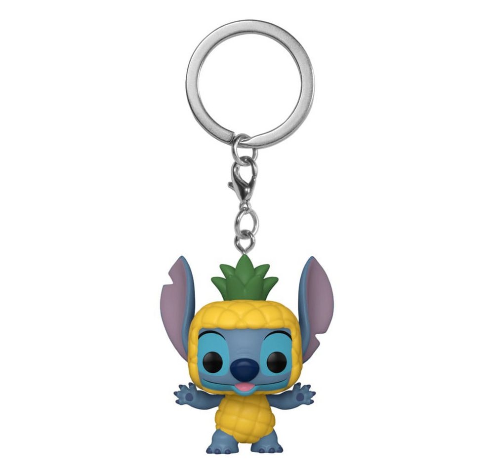 Funko Schlüsselanhänger Keychain - Lilo & Stitch - Stitch as Pineapple #87209 von Funko