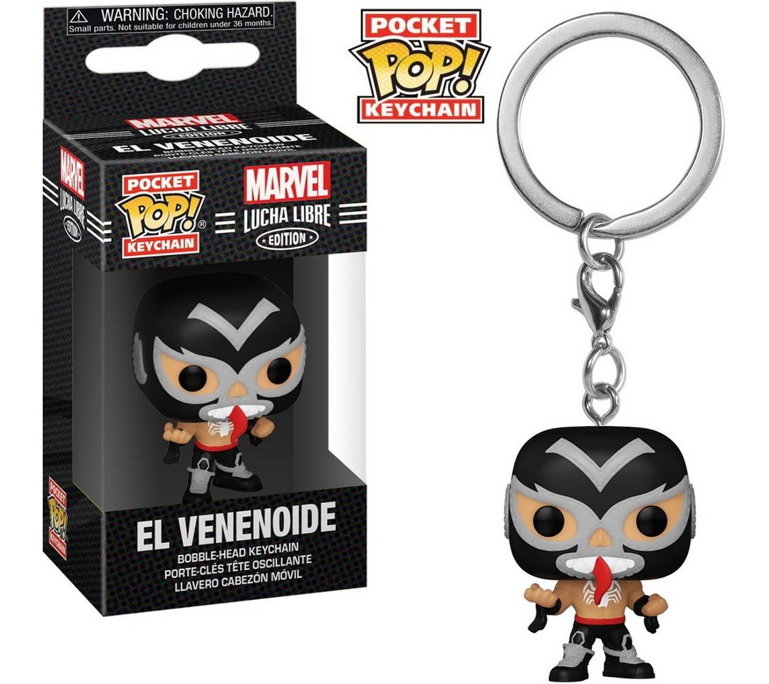 Funko Schlüsselanhänger Lucha Libre El Venenoide Venom Luchadores Pocket von Funko