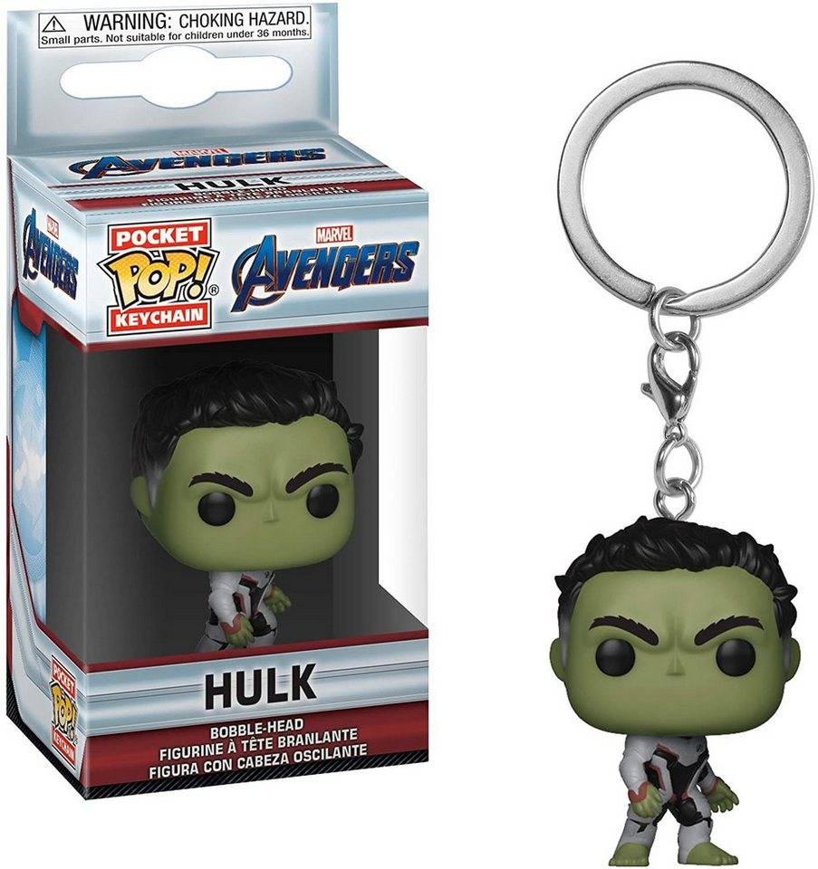 Funko Schlüsselanhänger Marvel Avangers - Hulk Pocket Pop! von Funko