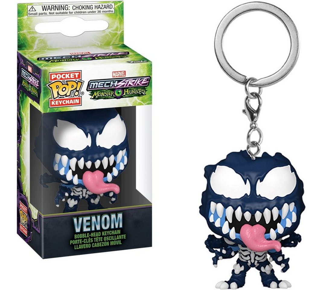 Funko Schlüsselanhänger Marvel Mech Strike - Venom Pocket POP! Keychain von Funko