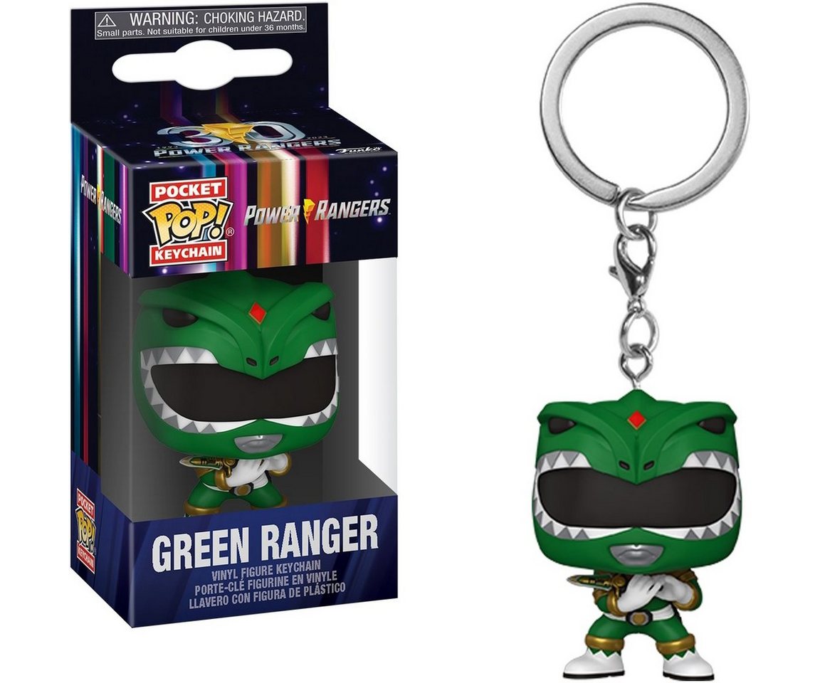 Funko Schlüsselanhänger Mighty Morphin Power Ranger 30th Green Ranger von Funko
