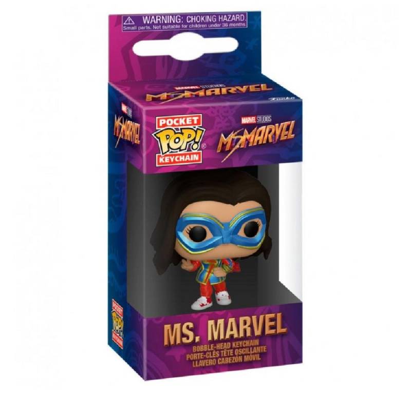 Funko Schlüsselanhänger Ms. Marvel - Pocket POP - Keychain von Funko