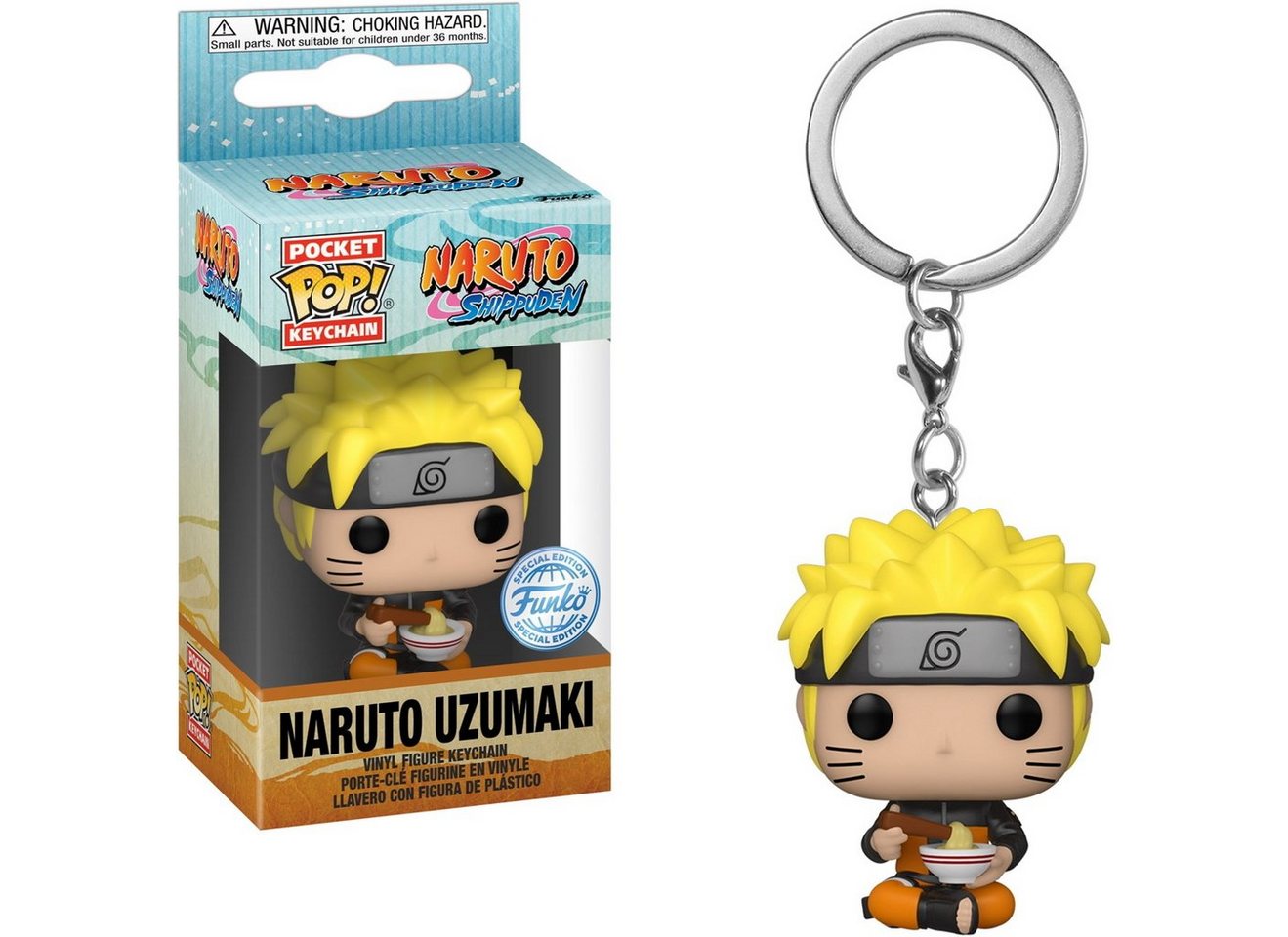 Funko Schlüsselanhänger Naruto Shippuden - Naruto Uzumaki Special Edition von Funko
