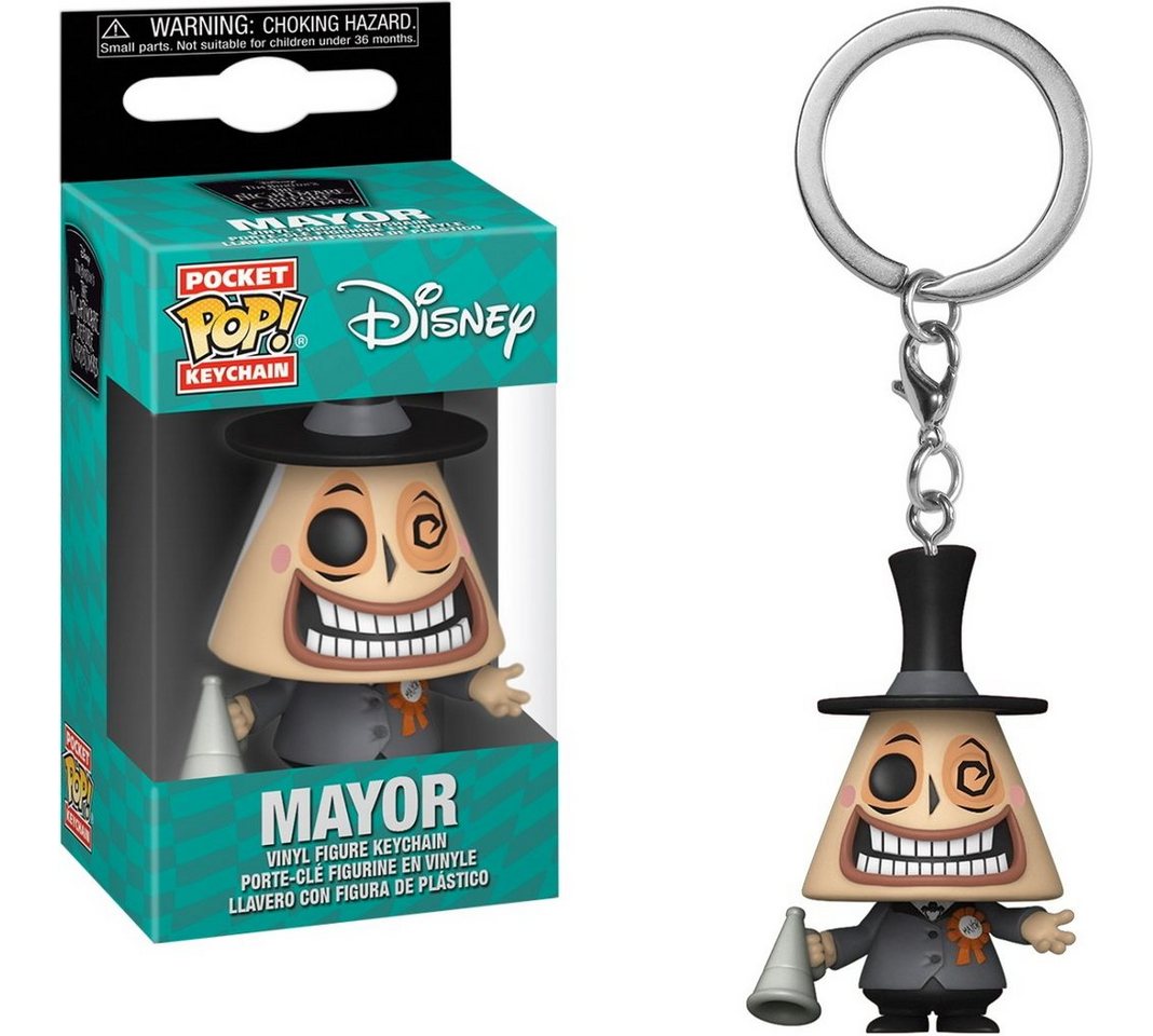 Funko Schlüsselanhänger Nightmare Before Christmas - Mayor Pocket Pop! von Funko