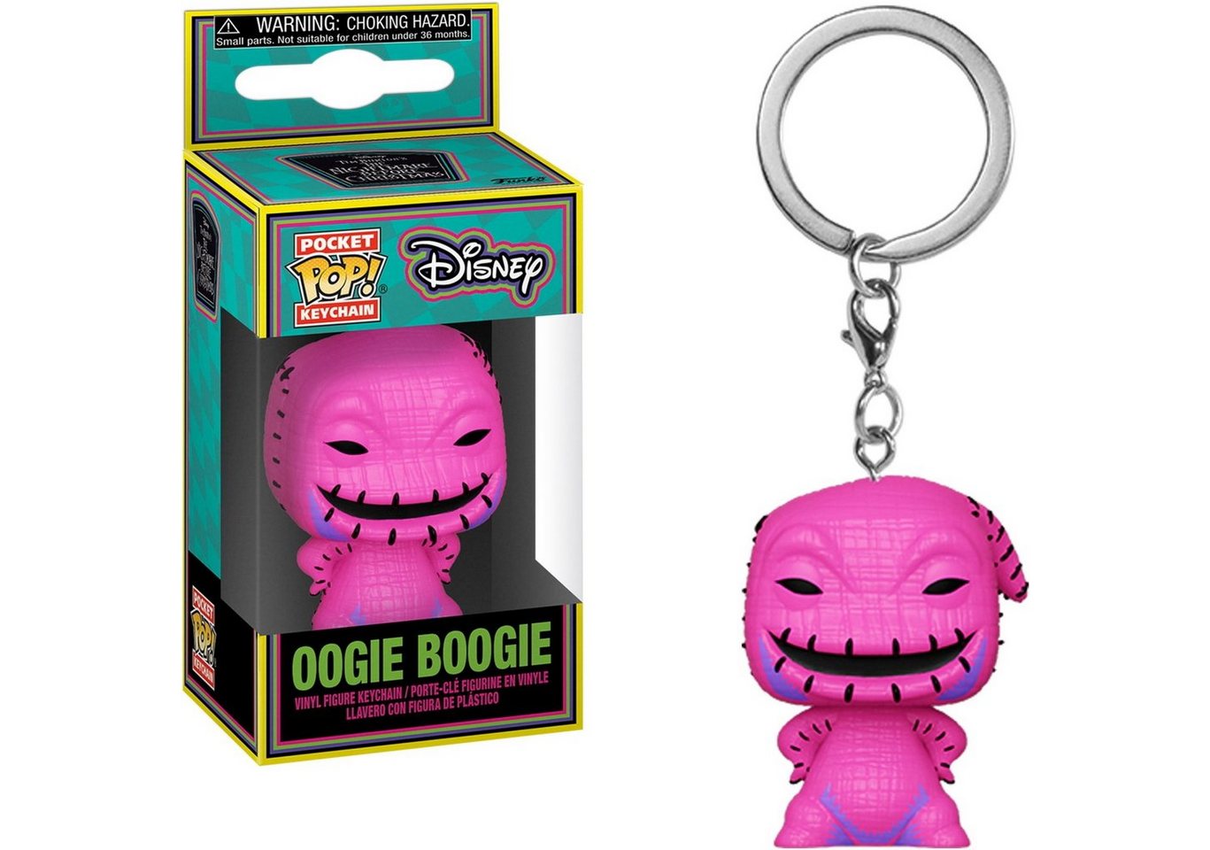 Funko Schlüsselanhänger Nightmare Before Christmas Oogie Boogie Pocket POP von Funko