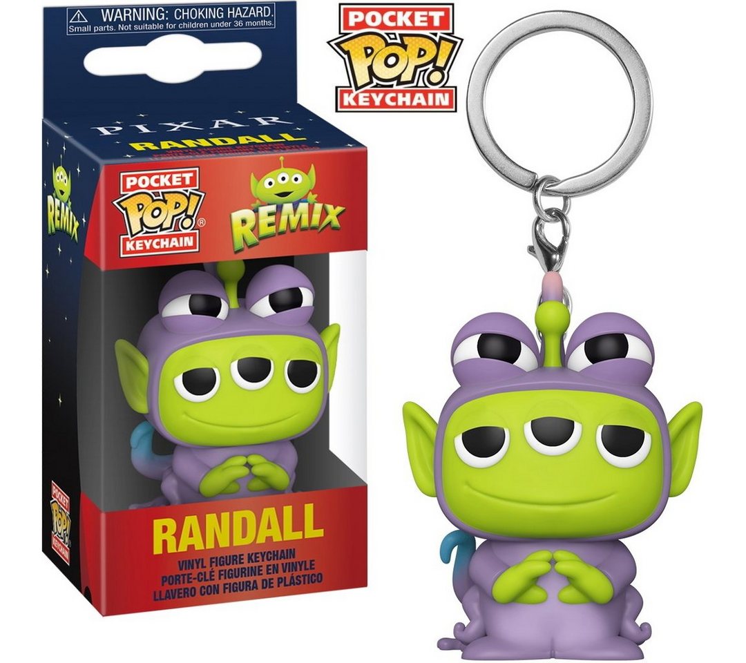 Funko Schlüsselanhänger Pixar Alien Remix - Randall Pocket Pop! von Funko