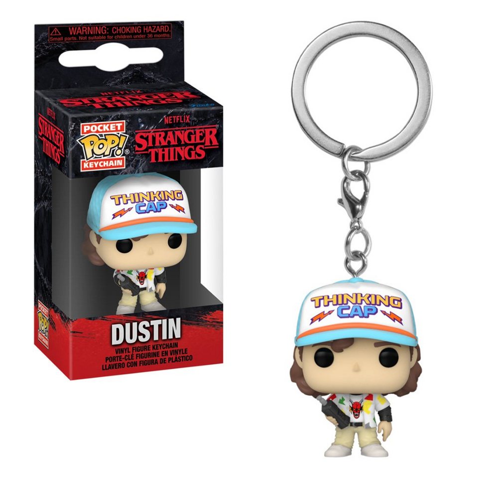 Funko Schlüsselanhänger Pocket POP! Dustin - Stranger Things von Funko