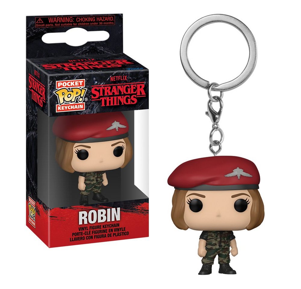 Funko Schlüsselanhänger Pocket POP! Hunter Robin - Stranger Things S4 von Funko