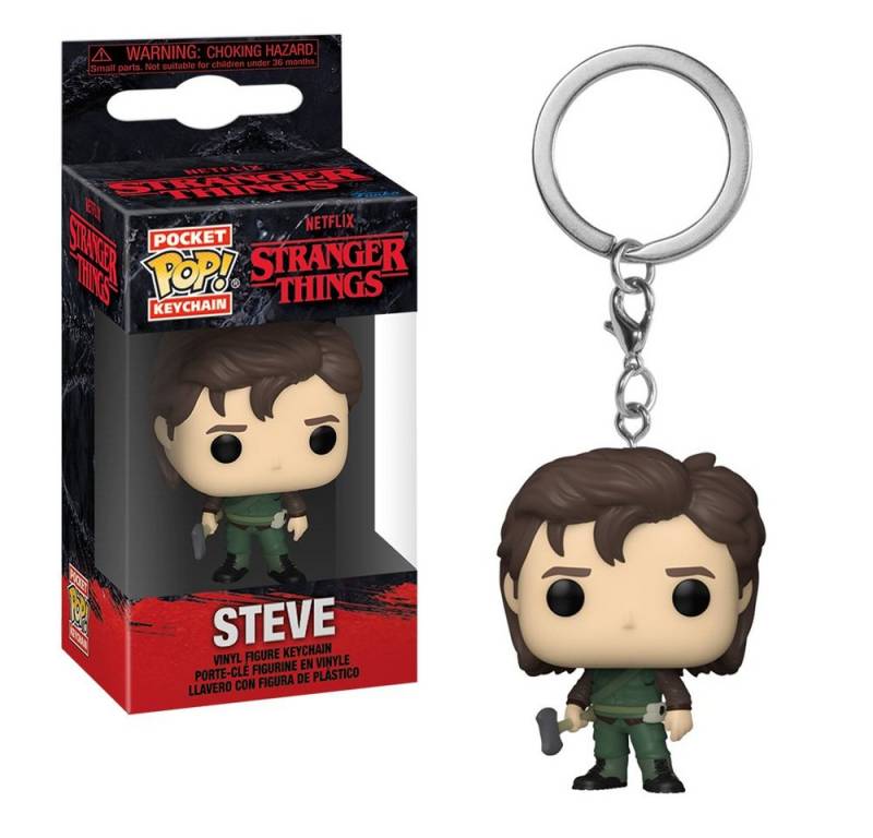 Funko Schlüsselanhänger Pocket POP! Hunter Steve - Stranger Things S4 von Funko