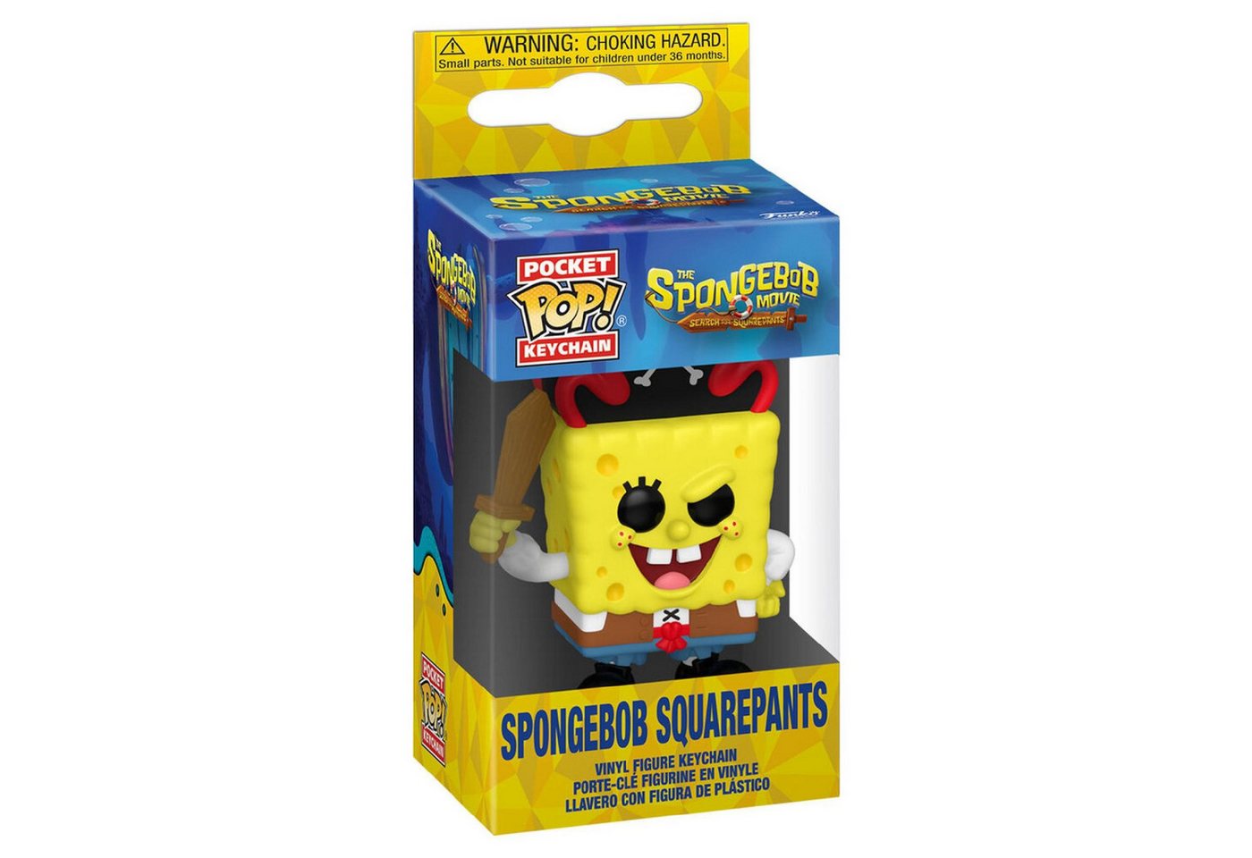 Funko Schlüsselanhänger Pocket POP Keychain SpongeBob Search for Squarepants SpongeBob SquareP von Funko