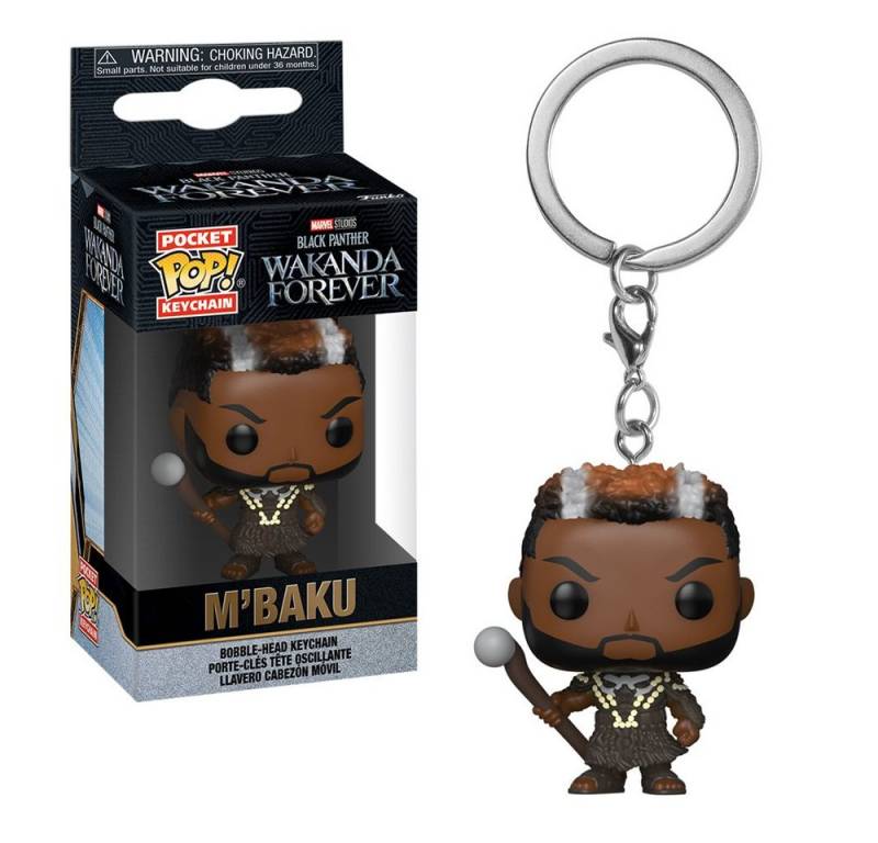 Funko Schlüsselanhänger Pocket POP! M'Baku - Black Panther Wakanda Forever von Funko