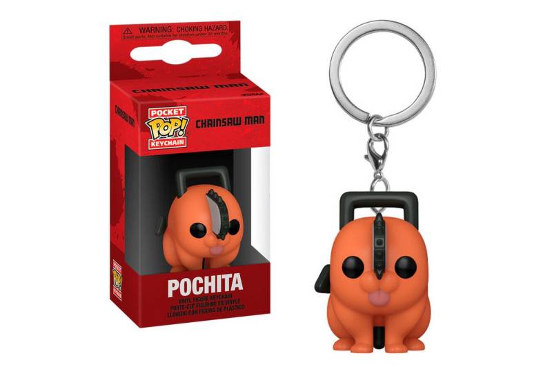 Funko Schlüsselanhänger Pocket POP! Pochita - Chainsaw Man von Funko
