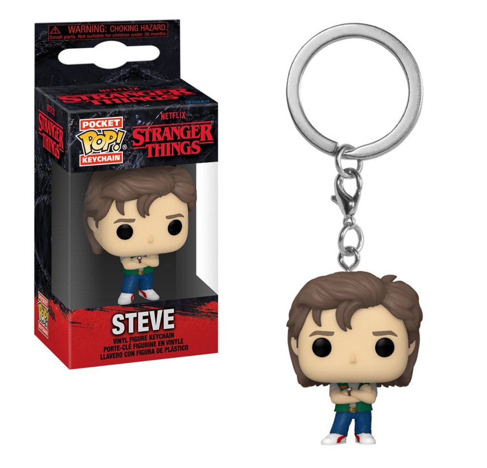 Funko Schlüsselanhänger Pocket POP! Steve - Stranger Things von Funko