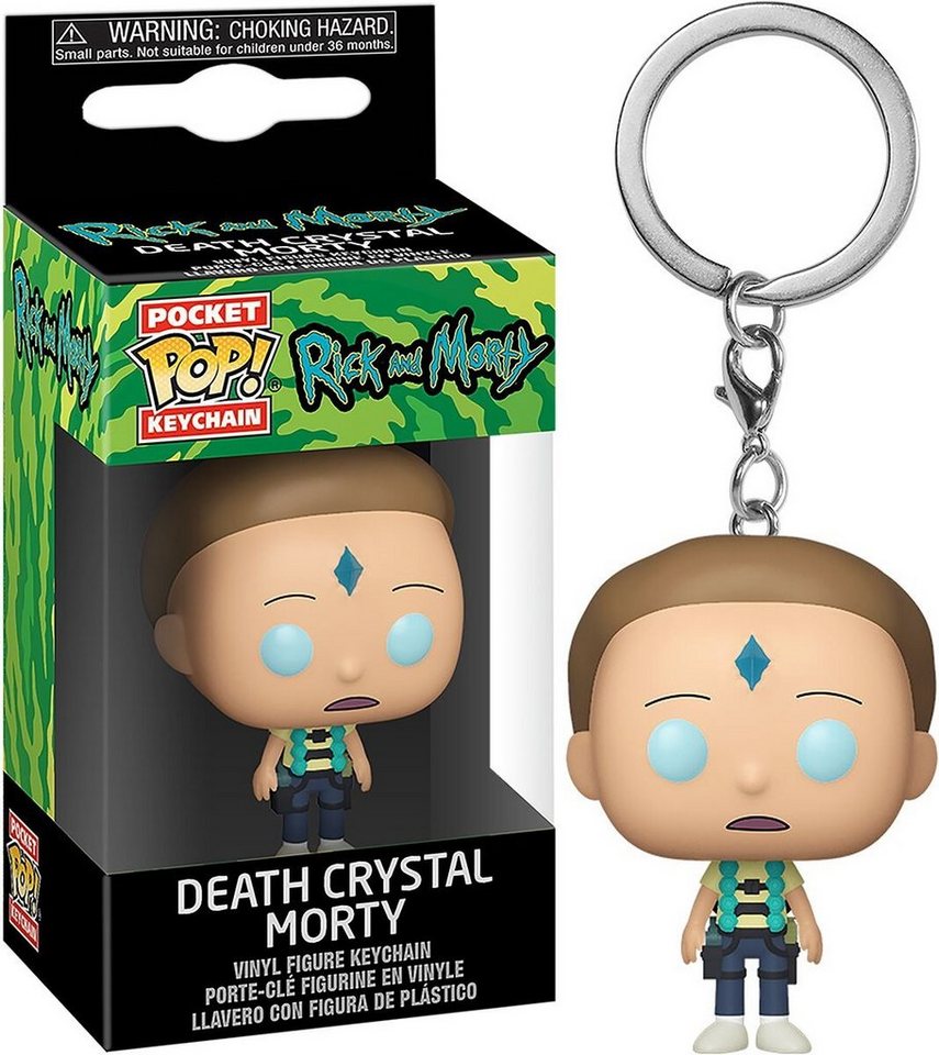 Funko Schlüsselanhänger Rick And Morty - Death Crystal Morty Pocket POP! von Funko