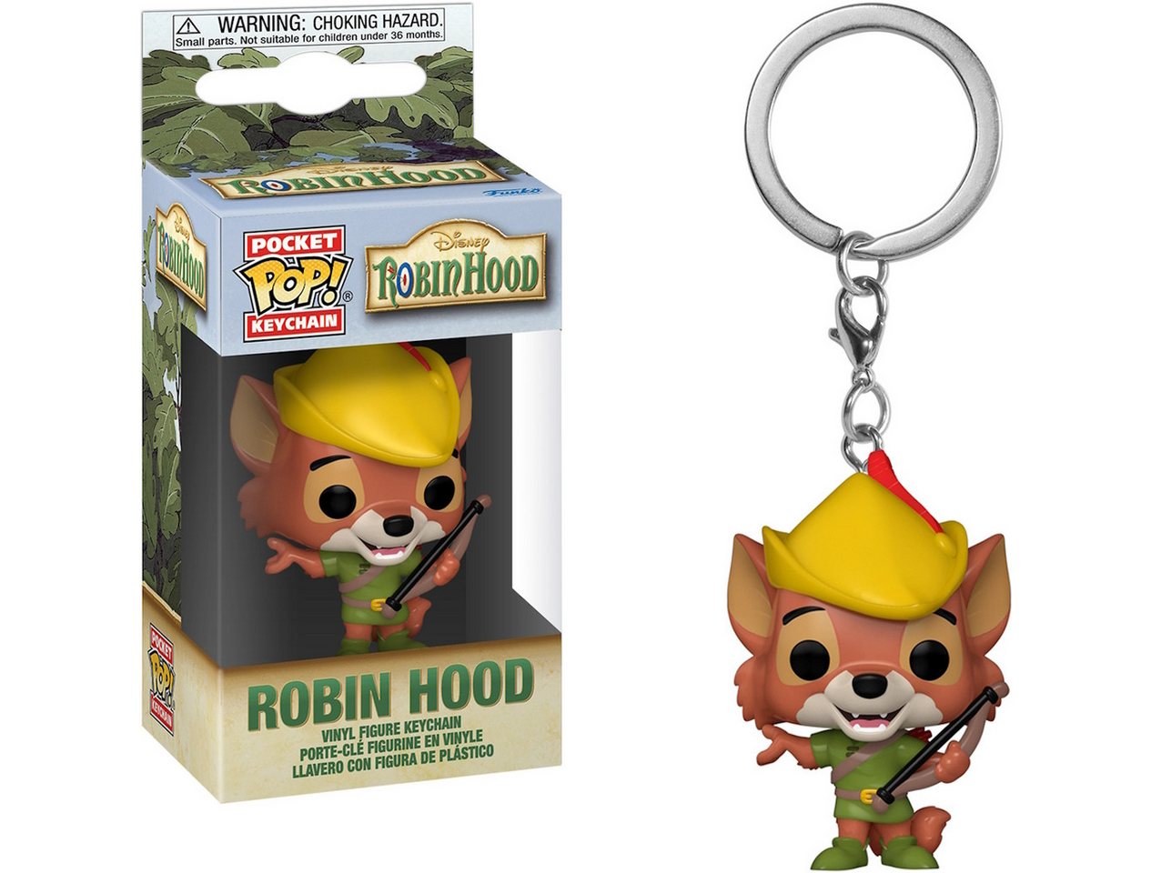 Funko Schlüsselanhänger Robin Hood - Robin Hood Schlüsselanhänger Keychain von Funko