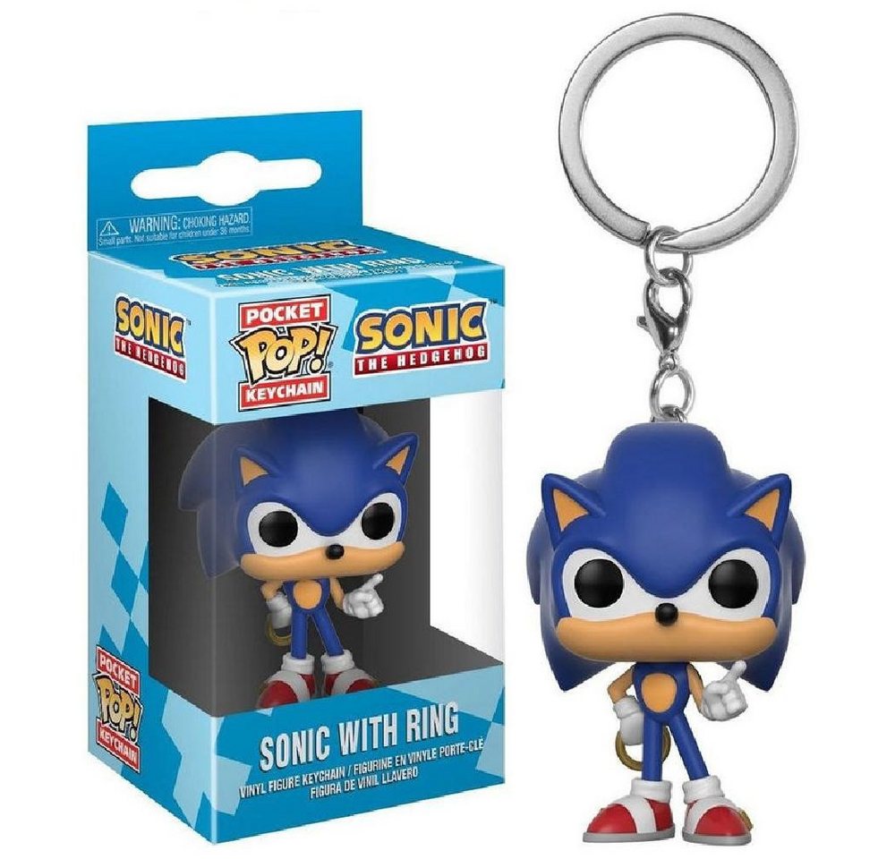 Funko Schlüsselanhänger Sonic with Ring- Pocket POP - Keychain Funko Schlüsselanhänger Sonic with Ring- Pocket POP - Keychain von Funko