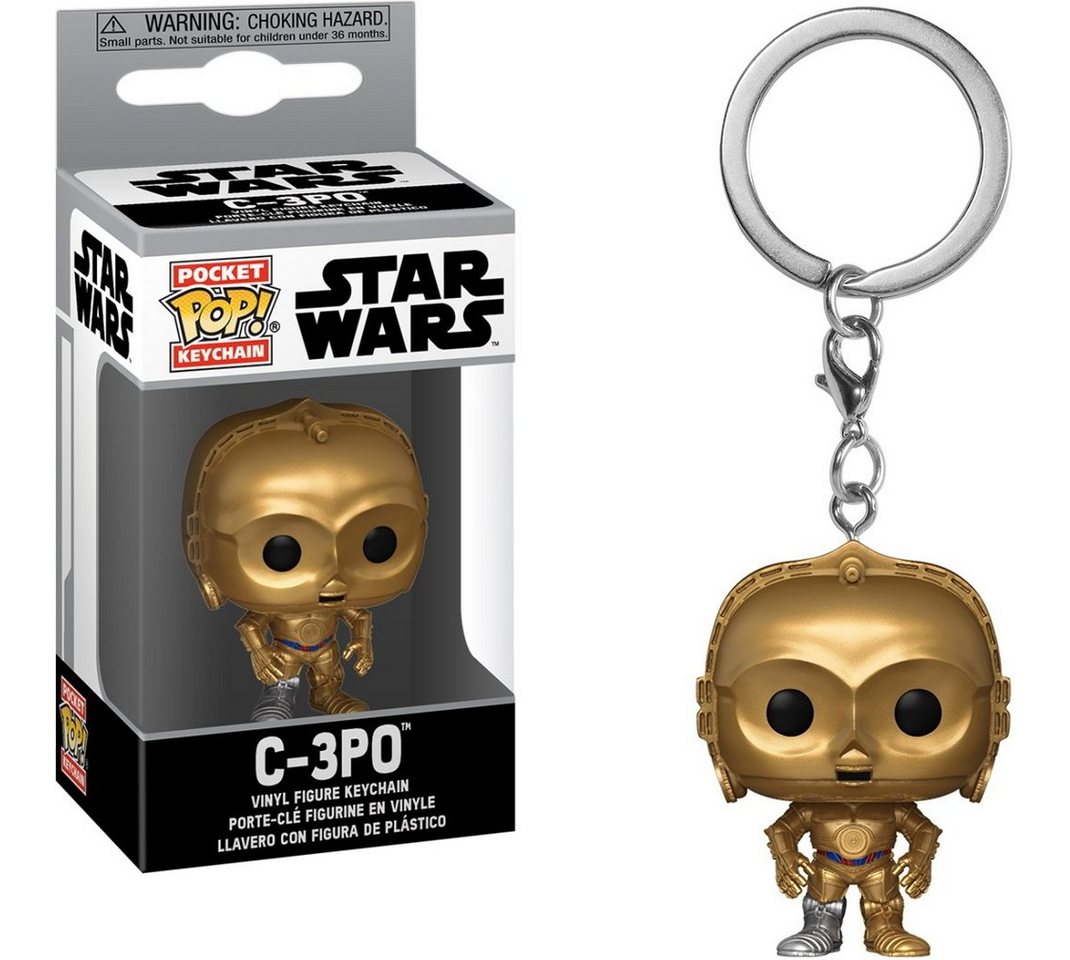 Funko Schlüsselanhänger Star Wars - C-3PO Pocket Pop! von Funko