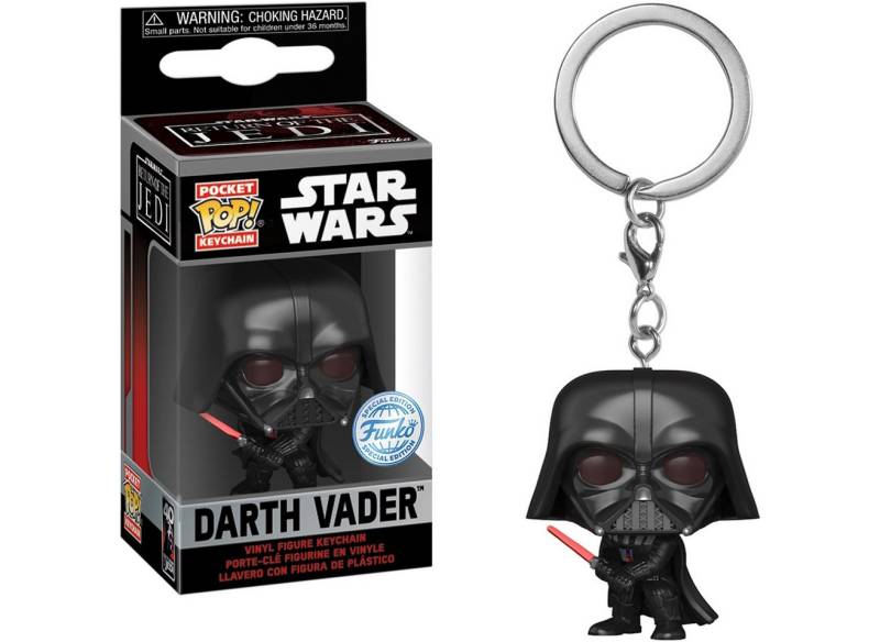 Funko Schlüsselanhänger Star Wars - Darth Vader Pocket POP! Keychain von Funko