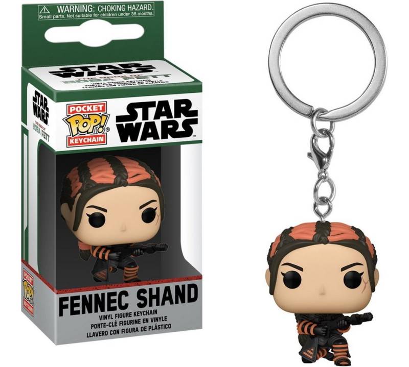 Funko Schlüsselanhänger Star Wars Fennec Shand Pocket POP! Keychain von Funko