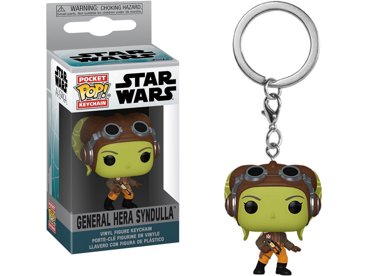 Funko Schlüsselanhänger Star Wars - General Hera Syndulla Keychain von Funko