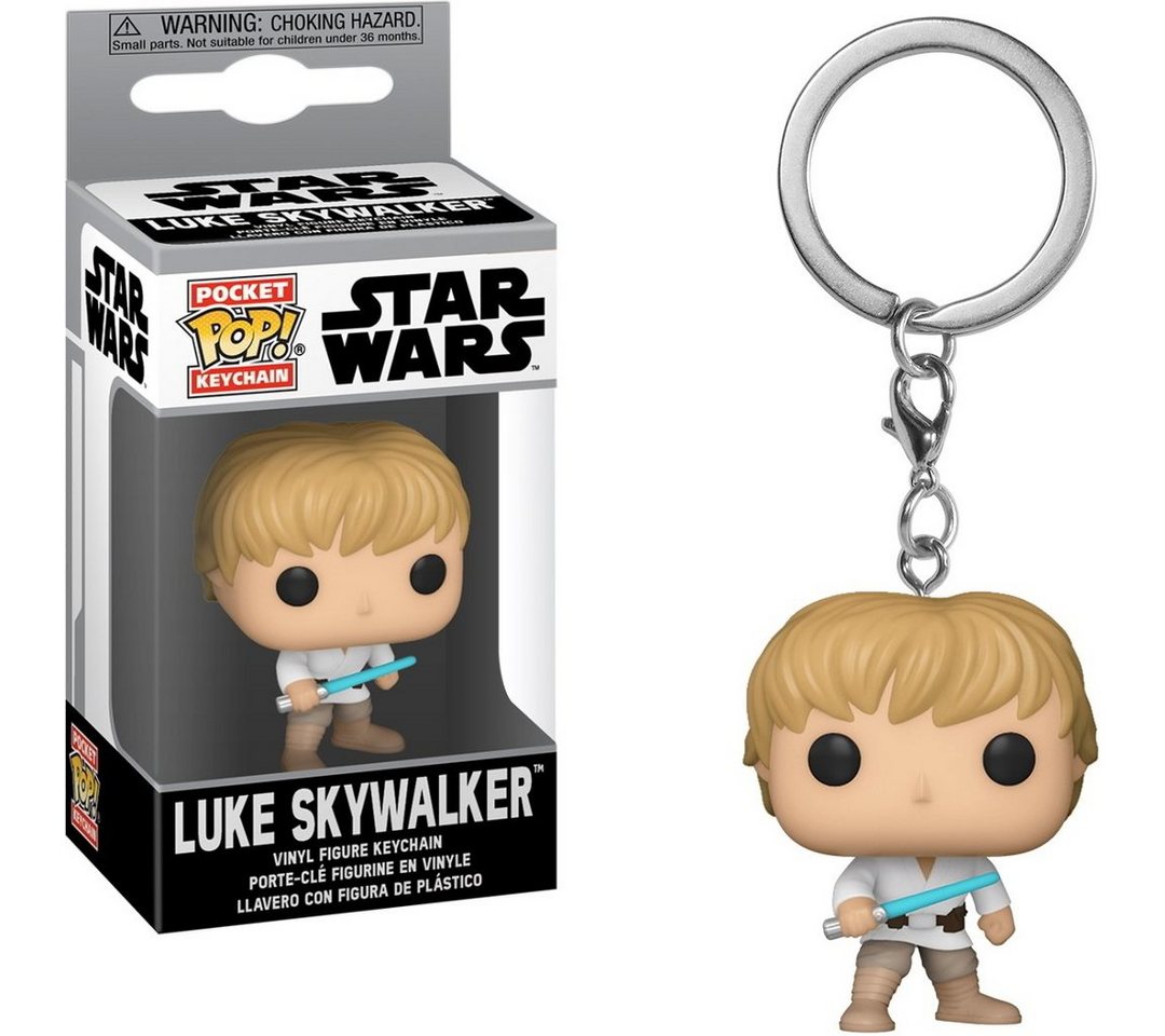 Funko Schlüsselanhänger Star Wars - Luke Skywalker Pocket Pop! von Funko