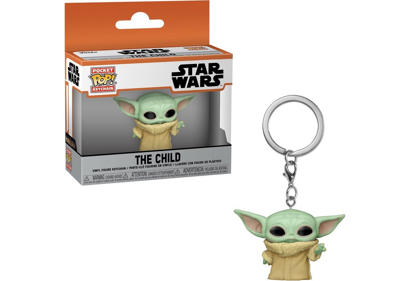 Funko Schlüsselanhänger Star Wars - The Child Pocket Pop! von Funko