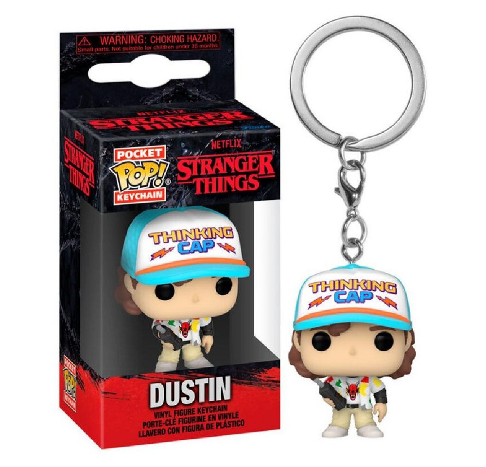 Funko Schlüsselanhänger Stranger Things Dustin - Pocket POP - Keychain Funko Schlüsselanhänger Stranger Things Dustin - Pocket POP - Keychain von Funko