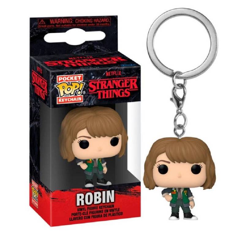 Funko Schlüsselanhänger Stranger Things Robin - Pocket POP - Keychain von Funko