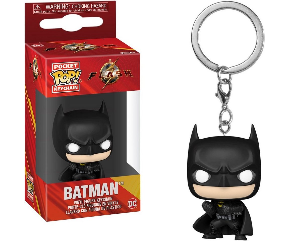 Funko Schlüsselanhänger The Flash - Batman Pocket POP! Keychain von Funko
