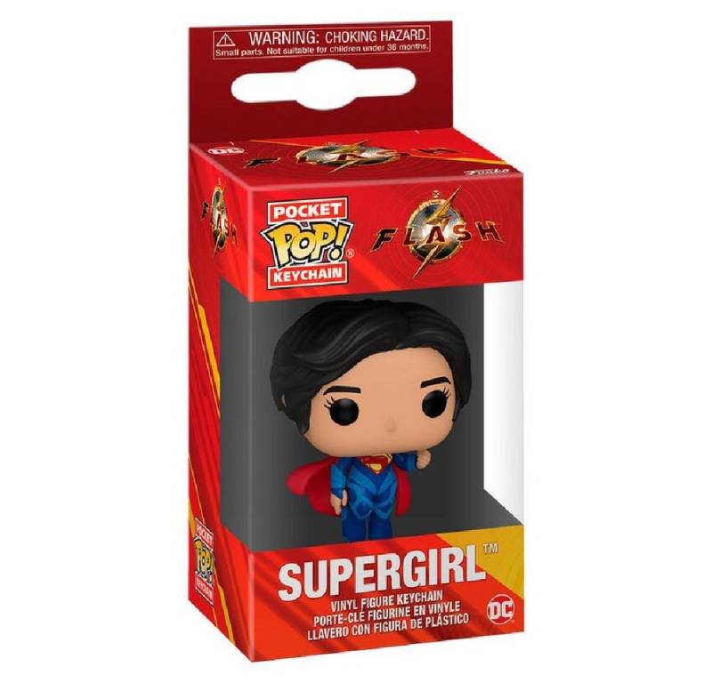 Funko Schlüsselanhänger The Flash Supregirl - Pocket POP - Keychain von Funko