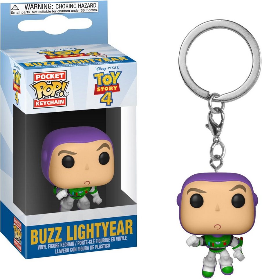 Funko Schlüsselanhänger Toy Story - Buzz Lightyear Pocket Pop! von Funko