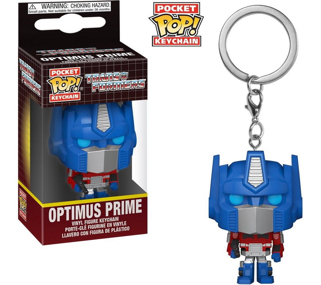 Funko Schlüsselanhänger Transformers - Optimus Prime Pocket Pop! von Funko