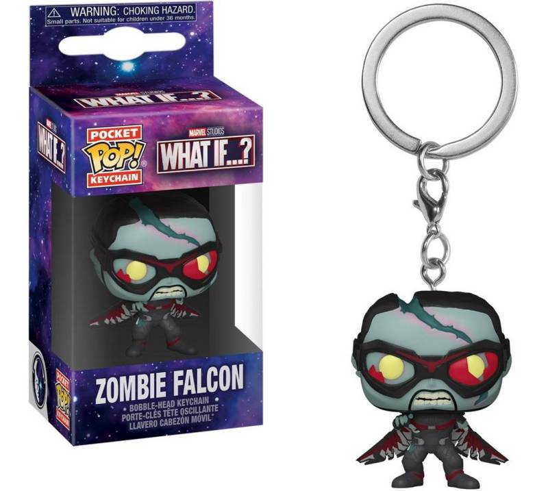 Funko Schlüsselanhänger What If …? - Zombie Falcon Pocket Pop! von Funko