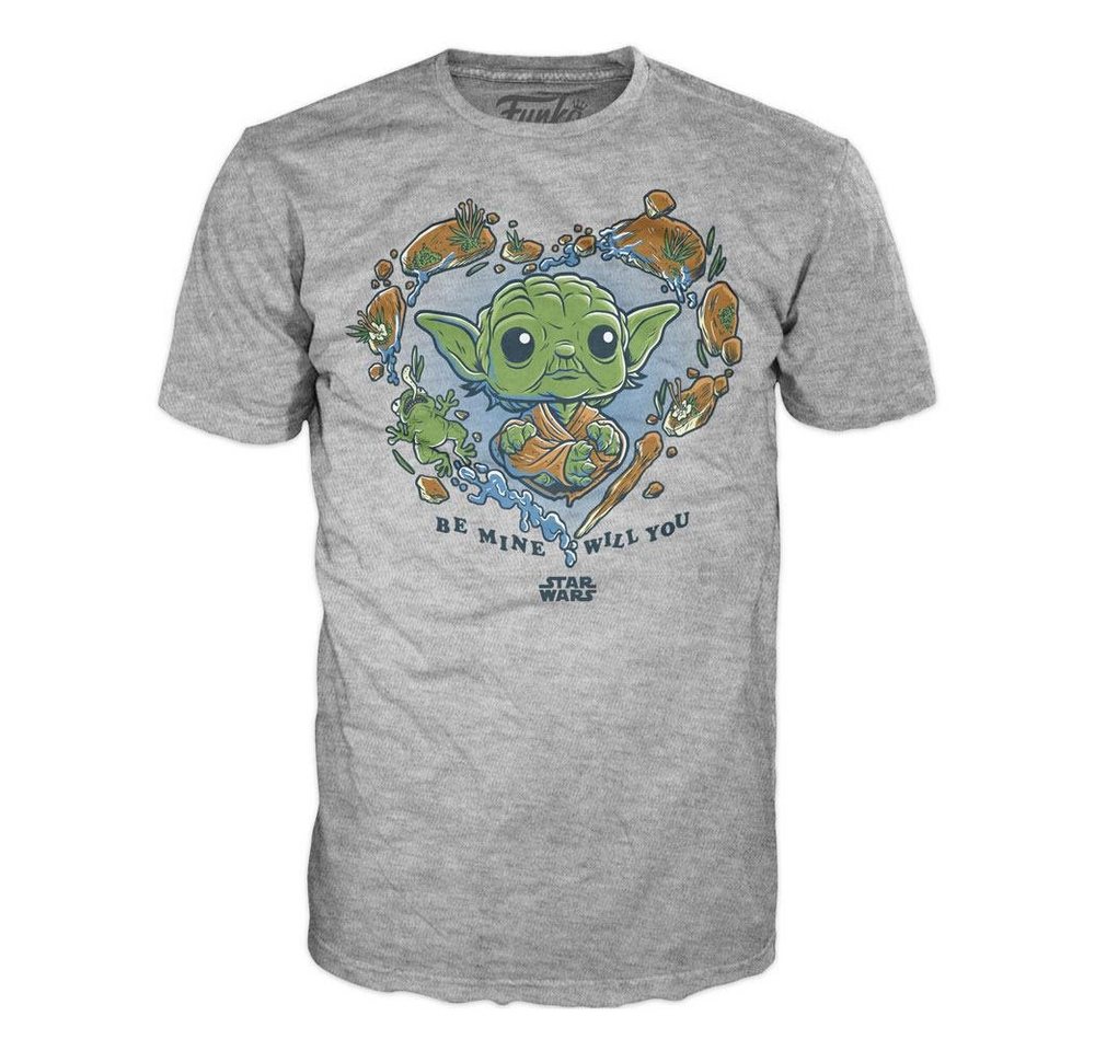 Funko T-Shirt Be Mine Yoda POP! Tees - Star Wars von Funko