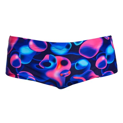 FUNKY TRUNKS Herren Badehose Schwimmhose Swimwear Trunks Liquid Lights, Farbe:Mehrfarbig, Artikel:-Liquid Lights, Größe:L von Funky Trunks