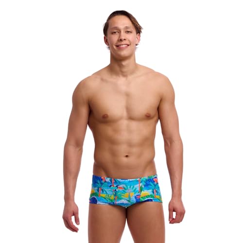 Funky Trunks Badehose Herren Duuude chlorresistent und schnelltrocknend, Größe:S von Funky Trunks